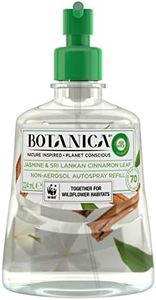 Botanica by Air Wick Automatic Spray Air Freshener Refill, Jasmine & Sri Lankan Cinnamon Leaf, 224mL