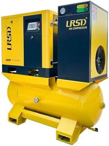 7.5HP 4-in-1 Combined Rotary Screw Air Compressor with Dryer & 230V/60Hz/3Phase/UL Stationary Industrial Rotary Air Compressor & 27CFM/125PSI Commercial Air industry Compressed System
