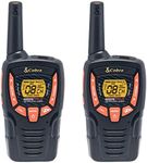 Cobra ACXT345 Weather-Resistant Walkie Talkies - Rechargeable, 22 Channels, Long Range 25-Mile Two-Way Radio Set (2-Pack)