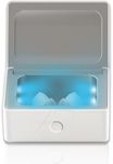 IRIVER BLANK Fastest LED-UV Hearing Aid Dryer and Dehumidifier Accessory | UV-C Ultraviolet Light Box Kit | Removes Sweat & Moisture from Hearing Aids, Wireless Earbuds, and Ear Amplifiers