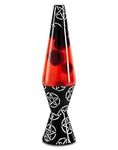 Pentacle Lava Lamp - 14.5 Inch | Globe, Base and Cap, and Bulb Included | Capacity: 20 oz. | Cord Length: 5 feet | Operate and Store Away from Direct Sunlight | Imported