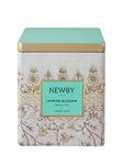 Newby Jasmine Blossom Green Tea Loose Leaf Caddy | Fine Green Tea Leaves & Scent of Natural Jasmine Flower | 125g