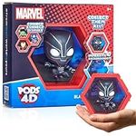WOW! PODS 4D Marvel Black Panther Toy, Unique Connectable & Collectable Toy Figure, Wall/Shelf Display, Easter Basket Stuffers, Toy Figures, Black Panther Action Figure, Marvel Gifts for Kids/Adults