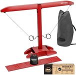 Craggy Games The Original Ring Toss & Shot Ladder Game Hooks XPLR - Portable Aluminum Hook and Ring for Indoor/Outdoor Games - Party Games, Travel, Multiplayer for Ages 12+