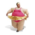 Inflatable Ballerina Fat Suit Fancy Dress Costume Suit Outfit