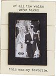 Mud Pie "Wedding of All The Walks Picture Frame