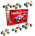 Shopoflux™ Little Engineer Formula 1 Mechanical Kit 10 Models & 102 Pieces, Multicolor