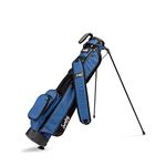 Sunday Golf Loma Bag - Lightweight Bag with Strap and Stand – Easy to Carry Pitch n Putt Golf Bag – Golf Stand Bag for The Driving Range, Par 3 and Executive Courses (Cobalt Blue)