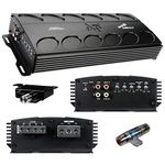 Audiopipe APMN-1500 1500 W Max 1-CH Monoblock Class D Stereo Car Audio Amplifier