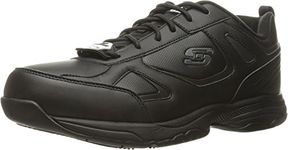 Skechers Men's Dighton Athletic Work Food Service Shoe, Black, 13