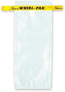 Nasco Whirl-Pak B00679WA Sample Bag, 185mm L x 75mm W, 0.057mm Thickness, 118ml Capacity (Box of 500)