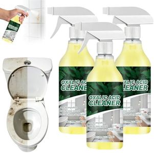 PVZXR 2026 New Oxalic Acid Cleaner Spray, New Stain Remover, Multi-purpose Tile Cleaner for Home, Porcelain Cleaner for Professionals (3PCS, 100ML)