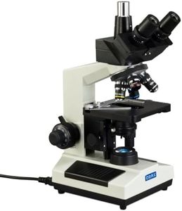 OMAX 40X-2500X Trinocular Biological Compound Microscope with Replaceable LED Light