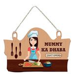 Artvibes Kitchen Wall Hanger for Home Decor | Gifts | Wall Art for Living Room Wall | Decoration Wooden Hanging Items | Kitchen Wood Design | Quotes Decor Items | Decorative Artworks (WH_3718N)