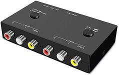 RuiPuo 2 Port AV to HDMI Converter,