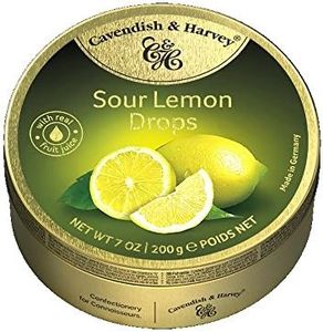 Cavendish and Harvey Sour Lemon Drops 200g by Cavendish and Harvey