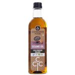 Conscious Food Organic Sesame oil in PET bottle | High in Antioxidants, Delicious & Healthy | Cold Pressed Sesame | Til OiL Pack of 1000ml