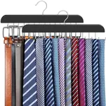 2 Pack Tie Rack & Belt Hanger 2 in