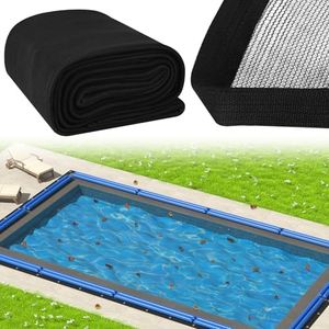 25x45 Ft Pool Leaf Net Cover Rectangular Leaf Cover for Inground Pool