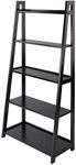 Winsome Adam 5-Shelf Bookshelf, Black