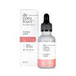 Deconstruct Clearing Serum: 5% Niacinamide Face Serum For Acne&Dark Spots With 2% Alpha Arbutin|Reduces Pigmentation|For Clear,Blemish-Free,Bright Skin|For Women And Men|Beginner Friendly|30 Ml