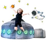 The Original AirFort Build A Fort in 30 Seconds, Inflatable Fort for Kids (UFO)