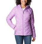 Columbia Women's Heavenly Hooded Jacket, Gumdrop, 2X