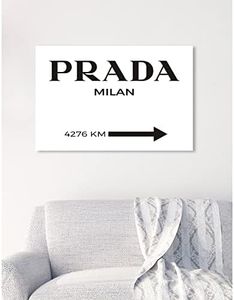 Oliver Gal Milan Minimalist Canvas Print Wall Art for Living Room, Bedroom, and Bathroom, 24" x 16", Gallery Wrapped