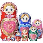 YAKELUS 10pcs Russian Nesting Dolls