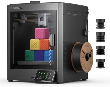 ELEGOO Centauri Carbon 3D Drucker, CoreXY mit 500mm/s Druckgeschwindigkeit, Automatische Kalibrierung, 320°C Düse, Integrierte Kamera, Plug & Play, 256x256x256mm Bauraum