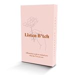 Listen B*tch Affirmation Cards | 50 Daily Affirmations To Remind You Who The F*ck You Are