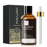 MAYJAM Cajeput Essential Oil, 3.38FL.OZ Pure Essential Oils, Premium Scented Oil for Massage, Diffusers, Aromatherapy, Yoga Soap Candle for Home(100ml)