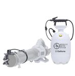 Pesticide Sprayer | Insecticide Sprayer and Mosquito Mister System | Pest Control System for Fleas, Ticks, and Mosquitos | Kit + Tank Sprayer