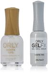 Orly Perfect Pair Matching Lacquer and Gel Duo Kit, White Tips