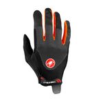 castelli 4520033-334 ARENBERG GEL LF GLOVE Men's Cycling Gloves Dark Gray/Orange S