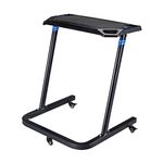 Adjustable Bike Desk - Rolling Laptop Cart for Stationary Bike or Trainer - Exercise While Working or Watching TV - Standing Desk by Rad Sportz