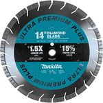 Makita E-02652 14" Ultra-Premium Plus Diamond Blade, Segmented