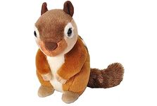 Wild Republic Animal Mini Chipmunk Toys (8 Inches, Multicolor)