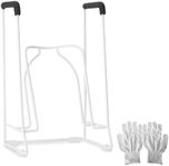 Zipcase Large Size Stocking Donner, Sock Aid Tool to Put on Compression Socks for Large Calves from 18" to 20" in Circumference (Compatible for JOBST,SB SOX,CHARMKING,FITRELL,Bluemaple,COOLOVER) White