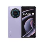 Lava Blaze 2 5G (Glass Lavender, 4GB RAM, 64GB Storage)| Stunning Ring Light| 50 MP AI Camera |5000 mAh Battery| Upto 8 GB Expandable RAM