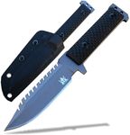 Fixed Blade knife-camping knife-Heavy duty knife with Kydex sheath-outdoor knife-Hunitng knife