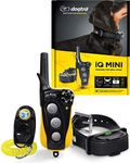 Dogtra IQ Mini Small Remote Dog Training System - 400 Yard Range Collar, Rechargeable Remote Trainer, Waterproof, Static, Vibration Pager Training with PetsTEK Dog Training Clicker
