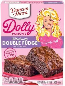 Duncan Hines Dolly Parton's Fabulously Double Fudge Brownie Mix, 17.6 oz.