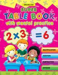 Super Table Book with Mental Practice - Multiplication Table 1 -20 for Kids Age 4+