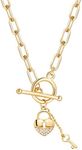 DoreenBeads Gold Paperclip Chain Ne