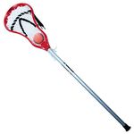 STX Lacrosse Mini Power with Aluminum Handle and Ball, Red