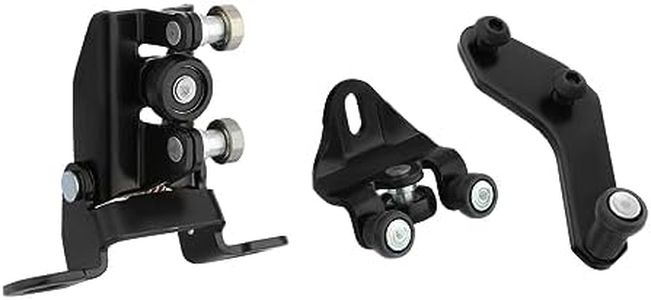 Twilight Garage Juego de 3 guías de rodillo para puerta corredera izquierda 1639910 1705694 compatible con Transit Mk6 Mk7 (superior + medio + inferior)