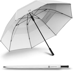 Weatherman Umbrella - Golf Lite Umbrella Extra Large Big Oversize Windproof for Golf Bag Push Cart w/UV Protection