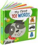 My First 101 WORDS Board Book (Padded Cover!)