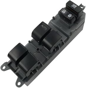 GARDIMU Power Window Switch, Mirror Switch, Front Driver Side Door Lock Switch for Toyota Tacoma 2012 2013 2014 2015